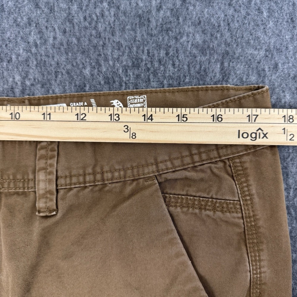 Red Herring Chino Pants Stretch Straight Brown Mens 36x30 Casual - Picture 6 of 10